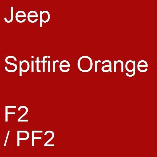 Jeep, Spitfire Orange, F2 / PF2.